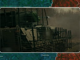 BTR-4E Bucephalus armored personnel carrier. Screenshot for Reporting from Ukraine