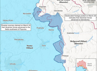 ukrainians advance russia's belgorod oblast isw isw-map-belgorod-bilhorod ukraine news ukrainian reports