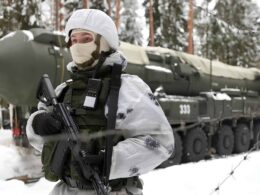 A soldier of the Strategic Missile Forces of the Russian Armed Forces. Photo: Russian Ministry of Defense