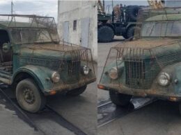 Forbes: What happens when you lose 20,000 armored vehicles? Russia straps anti-drone screens to 70-year-old Stalin trucks