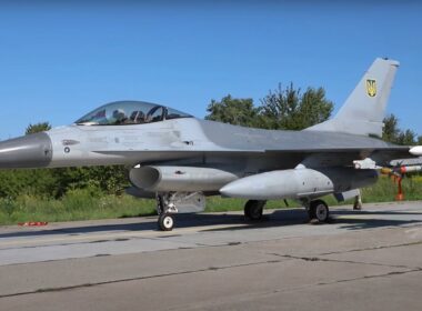 ukraine's f-16s start targeting ground objects combat missions ukrainian f-16 f16 jet air force has started using fighter jets strike russian targets disclosed 26 seven months after debut lockheed martin