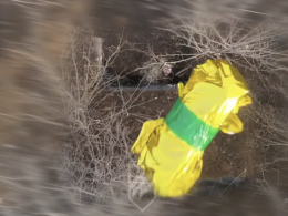 The 12th Special Forces Brigade Azov used a drone to deliver blood supplies directly to a critically wounded soldier on the frontline.