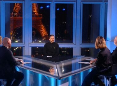 zelenskyy hopes won't yield kremlin's demands ukrainian president volodymyr during interview paris zele ukraine's said stand strong against russian lift sanctions condition implementing black sea ceasefire bbc reported 27 ukraine