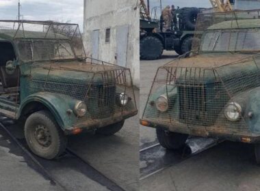 forbes russian assault trucks 1950s destroyed eastern ukraine up-armored gaz-69 photos x/special kherson cat 0x0 platoon 70-year-old museum-grade wiped out during first combat ukrainian positions near bilohorivka luhansk oblast reports