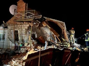 aftermath russia's drone attack ukraine's dnipropetrovsk oblast 29 2025 1f50e82d70817d84aee8bc94b7a19ccd russian forces launched 100 drones against ukraine during night 28-29 striking civilian infrastructure four oblasts air force reported news