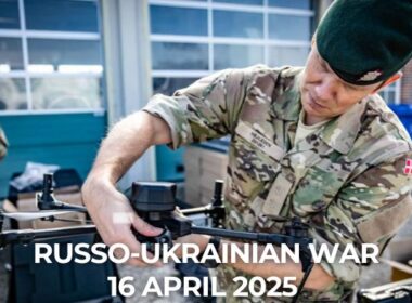 Illustrative image. A danish soldier holding a drone. Photo: Tue Skals