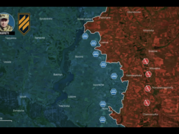 A screenshot from the RFU News — Reporting from Ukraine YouTube video.