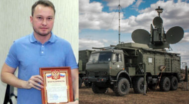 leading russian electronic warfare designer killed bryansk car explosion head design bureau russia's electromechanical plant yevgeny rytikov (l) eliminated responsible modernization anti-drone systems krasukha (r) dead-russian-ew-clown vehicle carrying senior military