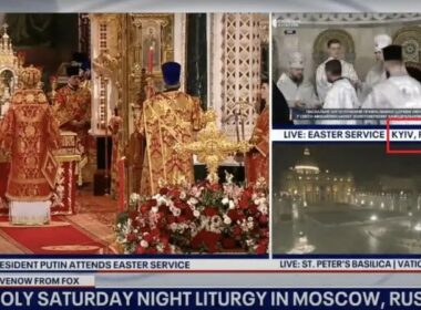 ukraine demands apology fox news labeling kyiv russian mislabeled part russia alongside adjacent pane patriarch kirill moscow propaganda ukraine's ministry foreign affairs has demanded american tv channel after incorrectly labeled