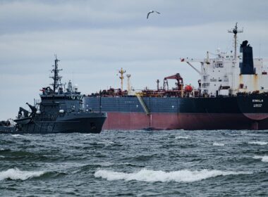 estonian navy detains russian shadow fleet's oil tanker near tallinn vessel front kiwala resize naval forces detained part russia's fleet early 11 document verification legal status checks safety inspection commander