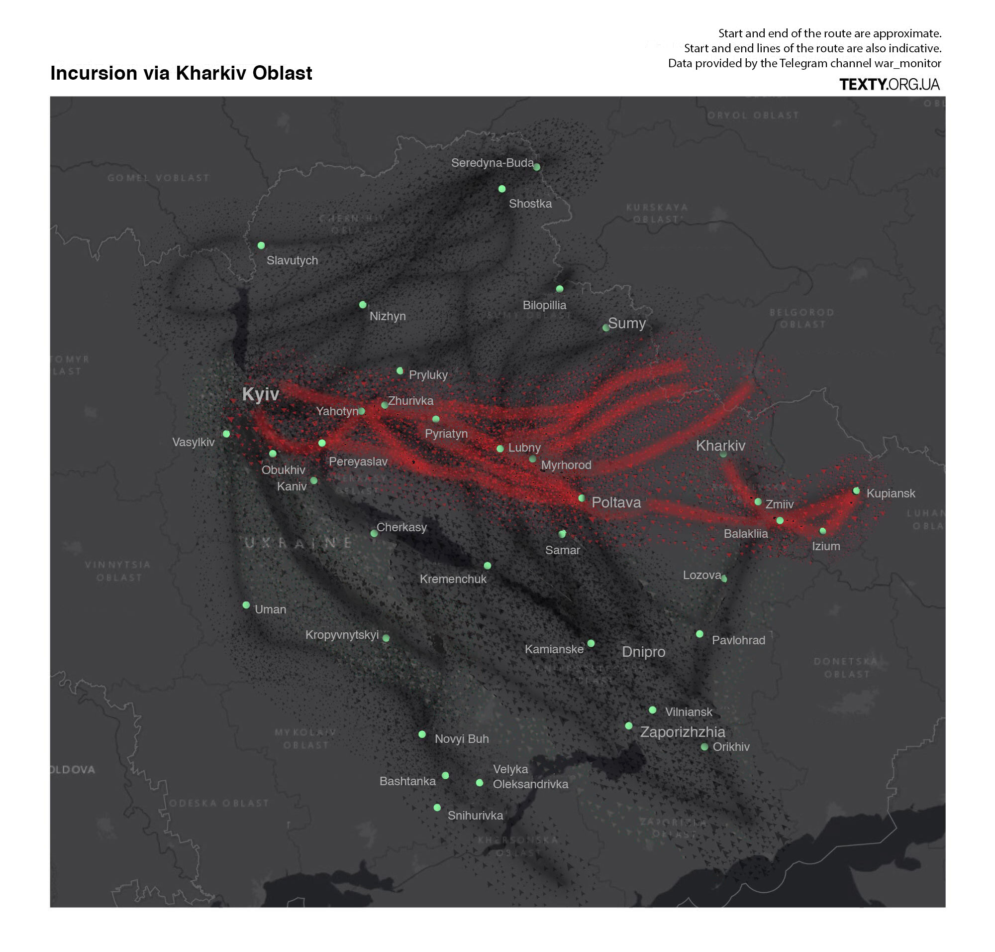 why russian shahed explosive drones increasingly evade ukrainian air defenses reach kyiv kyiv-bound routes recently entering ukraine's kharkiv oblast russia 4-kharkiv over recent months started shooting down significantly fewer long-range