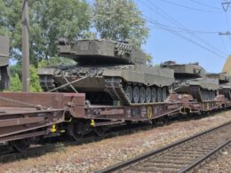 russians hacked border cameras spy ukraine-bound aid transportation leopard 2a4 tanks rail 2017 50645747111_801185a435_k-1 uk’s ncsc confirms 10000 surveillance systems compromised mostly ukraine romania western supplies russian military intelligence service