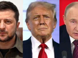 axios ukraine nato allies rush high-stakes uk meeting forge united stance before trump meets putin left right presidents volodymyr zelenskyy donald usa vladimir russia sources presidentgovua flickr/gage skidmore youtube/kremlin address_by_president_of_ukraine_volodymyr_zelenskyy_usa-trump-rushka-putin