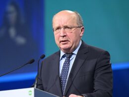 eu warns “peace through strength” only works ukraine gets more support andrius kubilius 2022 defense commissioner epp_congress_rotterdam_-_day_1_(52112409153) 26 space urged united states fully commit strengthening stating widely supported principle—supported both