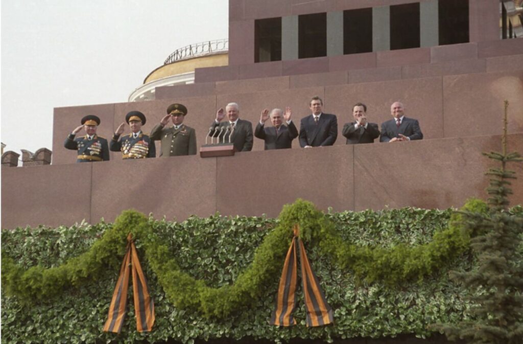 Yeltsin Victory day cult Russia