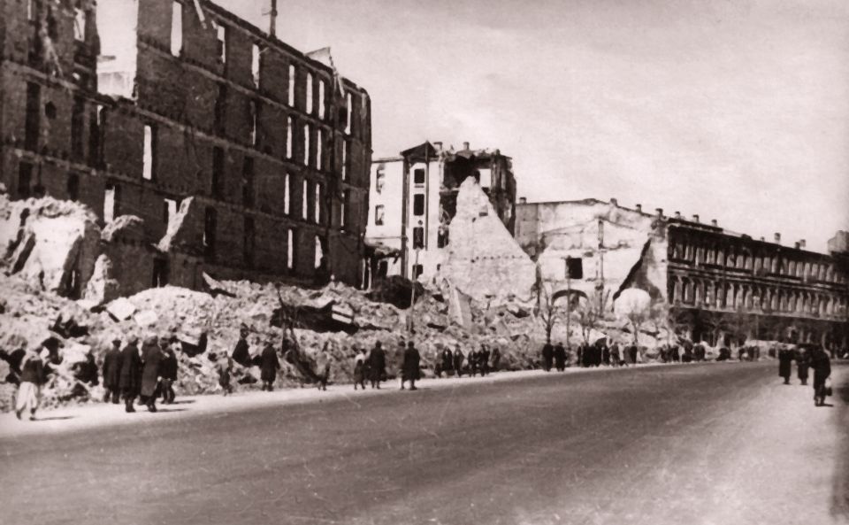 Ukraine ruins World War 2