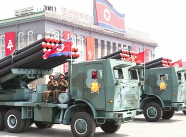North Korean rocket launchers in Ukraine