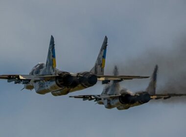 Ukrainian air force Mikoyan MiG-29s