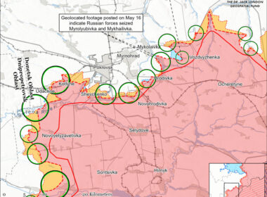 isw russian forces expand salient near donetsk's pokrovsk toretsk amid uncertain summer priorities assessed territorial control sector donetsk oblast 16 2025 pokrovsk-direction-may-16-2025 institute study war (isw) reported continue expanding northeast