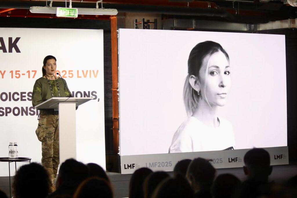 Zarembo keynote speech Lviv Media Forum