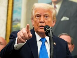 cbs trump mulls arming ukraine after record russian strikes $ 385 bn sits ready immediate use president donald speaks during event oval office white house 19 2025 arm response russia's