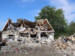 russia kills two women kupiansk hitting city 500 1500 kg bombs aftermath russia's bomb attack kharkiv oblast 25 2025 prosecutor's office d613b59b-99cd-42b6-b921-348f57eb4ef6 air-dropped fab umpk guidance kit destroyed dozens homes