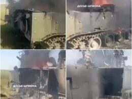 chance repair russian tor anti-air vehicle blown up ukraine drone attack (video) destroyed air defense system kherson oblast 2025 ezgif-7d3ae2ddb6b626-1536x1229 footage confirming destruction ukrainian outskirts kakhovka 11 surfaced telegram militarnyi