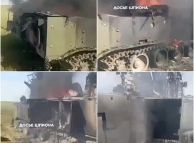 chance repair russian tor anti-air vehicle blown up ukraine drone attack (video) destroyed air defense system kherson oblast 2025 ezgif-7d3ae2ddb6b626-1536x1229 footage confirming destruction ukrainian outskirts kakhovka 11 surfaced telegram militarnyi