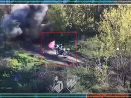 Frontline report: Russia launched a motorcycle stunt with red flags flying - Ukraine turned it into target practice