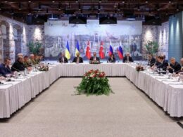 Ukraine/Russia peace talks in Istanbul, 16 May 2025.