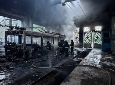 trolleybus depot kharkiv