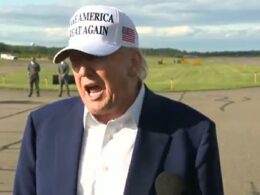 trump can't find alaska mental map—thinks he's traveling russia putin talks president donald commenting russia's 25 air attack ukraine cap again falsely claimed ukraine's leader chose begin invasion said give