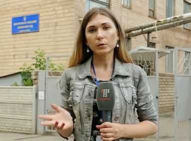 Ukrainian journalist Viktoriia Roshchyna. Screenshot: Hromadske