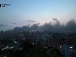 russia kills woman kyiv one largest air attacks city strikes maternity hospital odesa aftermath russia's attack 10 2025 suspilne ukraine news ukrainian reports