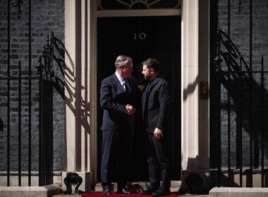 Ukrainian President Volodymyr Zelensky and British Prime Minister Keir Starmer announced the joint drone production program during a London meeting on 23 June.