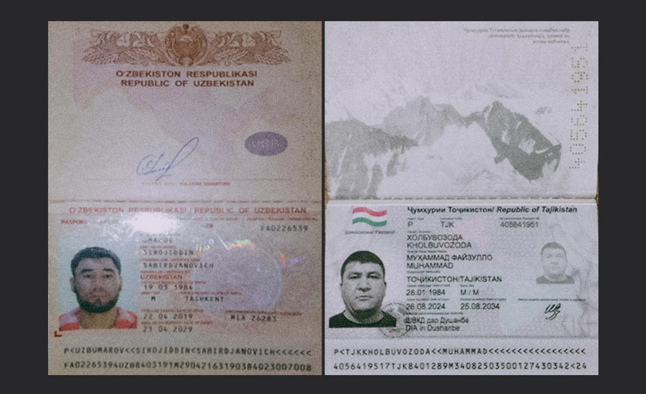 Documents of migrants recruited by Russia.