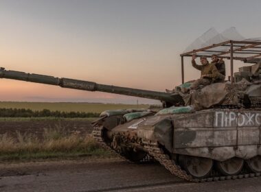 A T-90M operated by the Ukrainian 80th Air Assault Brigade.