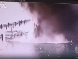 explosion reported russia's kerch bridge (updates) explotion 2 2025 capture ukraine news ukrainian reports