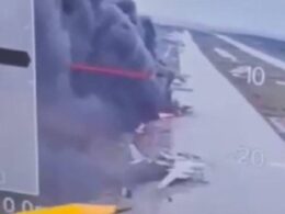 Drone strike spiderweb Ukraine trojan horse Russian airbases