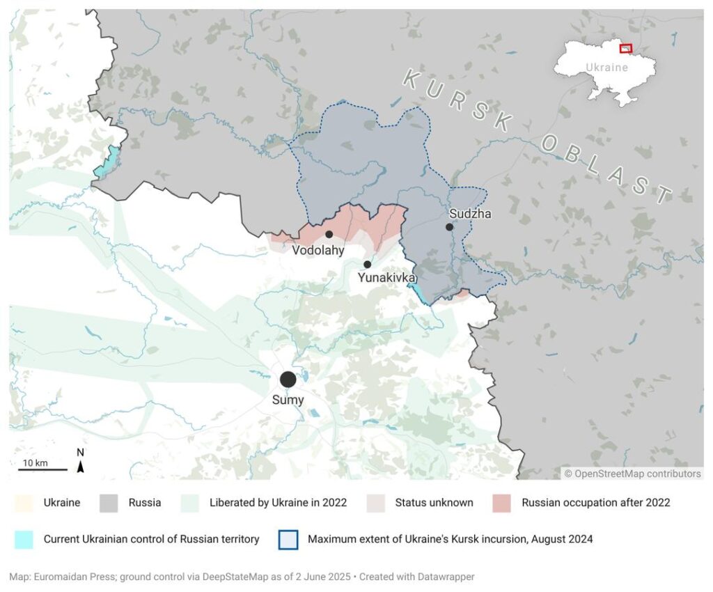 F16 in Ukraine Sumy offensive Russia