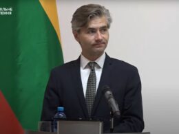 only 40% russian capacity under sanctions eu step up lithuania says lithuania's foreign minister kęstutis budrys kyiv 9 2025 youtube/suspilne novyny lithuania’s stated during briefing existing cover just russia’s capabilities