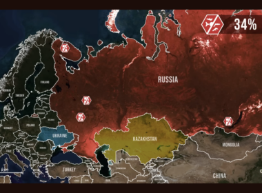 A screenshot from the RFU News - Reporting from Ukraine YouTube video, 6 June.