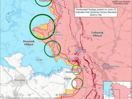 isw ukrainians advance near borova velyka novosilka russians vovchansk pokrovsk novopavlivka svatove-kreminna direction 25 2025 fresh battlefield movements indicate both ukrainian russian forces made gains several contested areas across kharkiv
