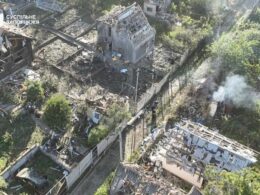 russia launches largest nighttime drone strike war targets dnipro missiles aftermath russia's missile attack zaporizhzhia overnight 1 2025 suspilne moscow targeted ukraine total 479 aerial weapons including 472 drones multiple