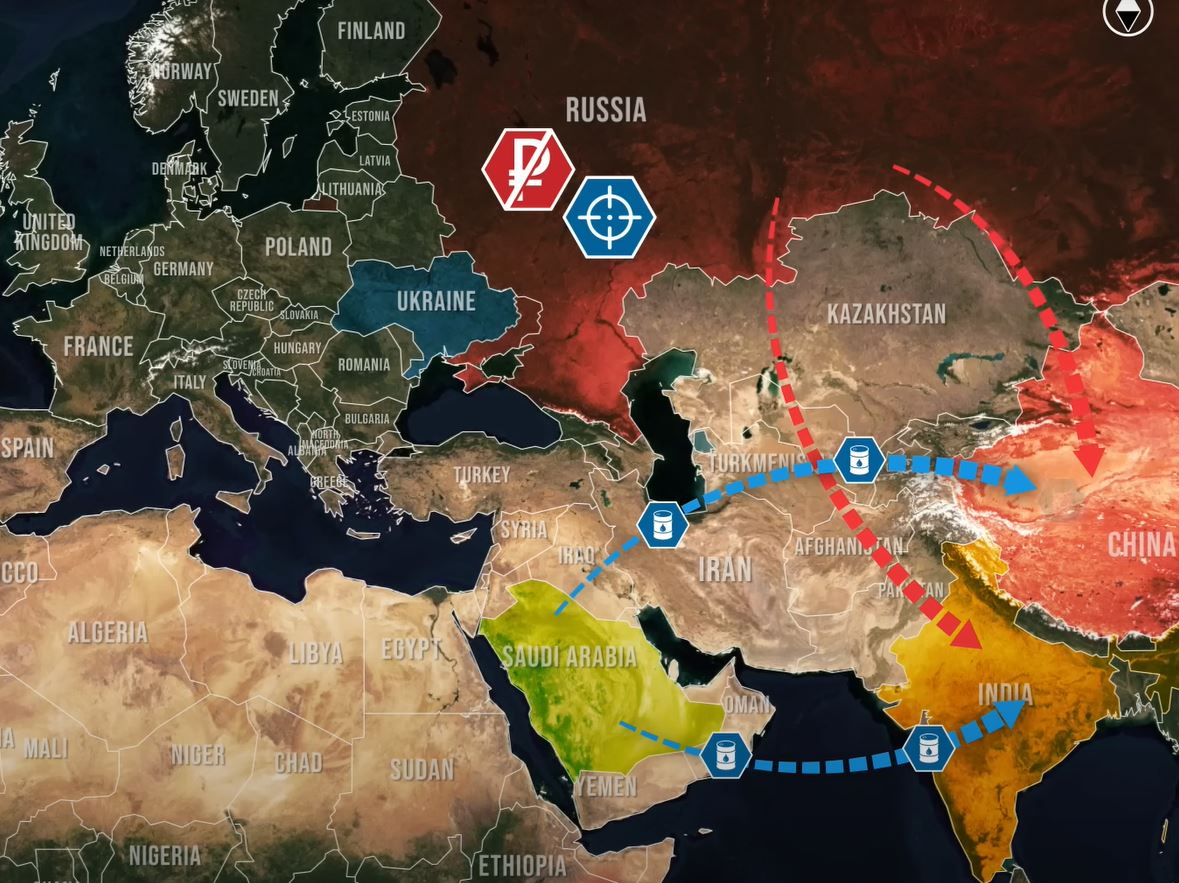 frontline report russia faces oil price collapse opec+ hikes production again reporting ukraine's video exports today interesting news middle east ukraine ukrainian reports