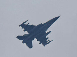 norway transfers over twice number f-16s promised ukraine ukrainian f-16 armed sdb bombs aim-120 aim-9 missiles militarnyi ukrainian-f-16-on-mission has transferred planned transfer 14 fighter jets — double six publicly declared