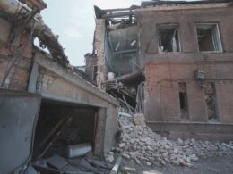 russia hits maternity ward hospitals homes weaker destructive drone attack damage russian strikes kharkiv’s saltivskyi district morning 11 2025 suspilne kharkiv / viktoriia yakymenko russia’s injured least 27 civilians overnight