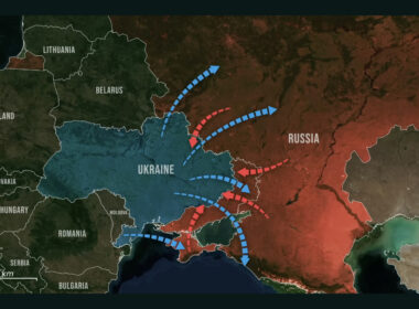 A screenshot from the RFU News - Reporting from Ukraine YouTube video, 4 July.