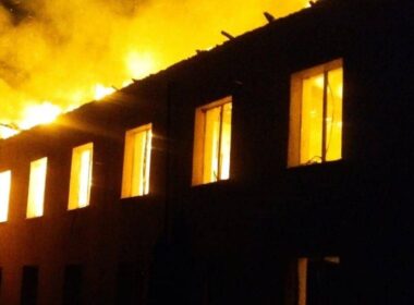 belarus airspace exploited again russia unleashes deadly shahed barrage—ukraine hit 3000+ aerial weapons week house burns dnipropetrovsk oblast following russian overnight attack 13 2025 telegram serhii lysak used during drone