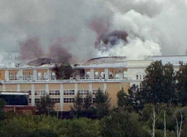 ukrainian liutyi drones strike deep russia hitting izhevsk military plant about 1400 km away (video) aftermath drone attack kupol russia's udmurtia 1 2025 kopol-izhevsk-destruction carried out major long-range russian infrastructure